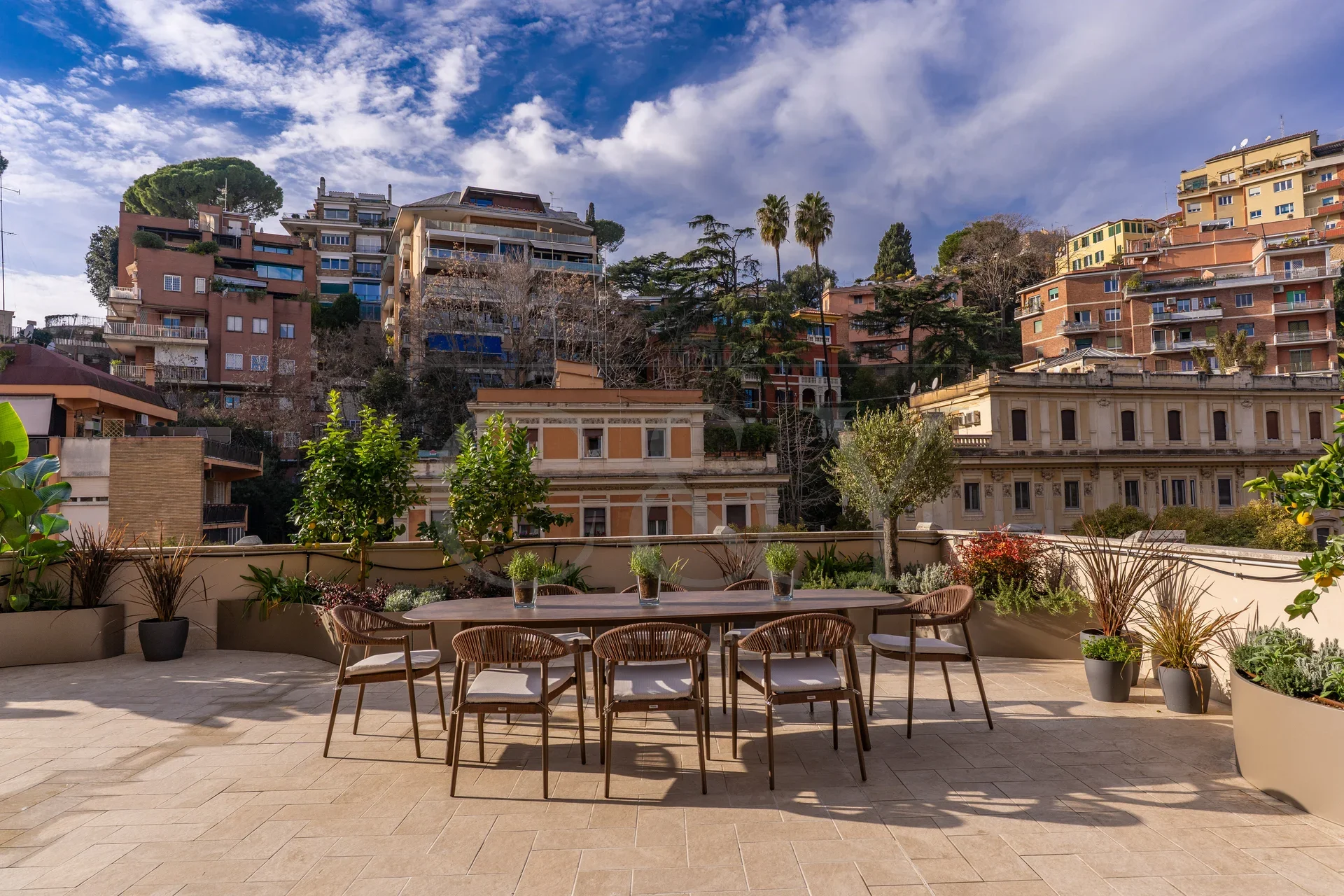 C&Y Roma - Terrazza dell�appartamento Trastevere