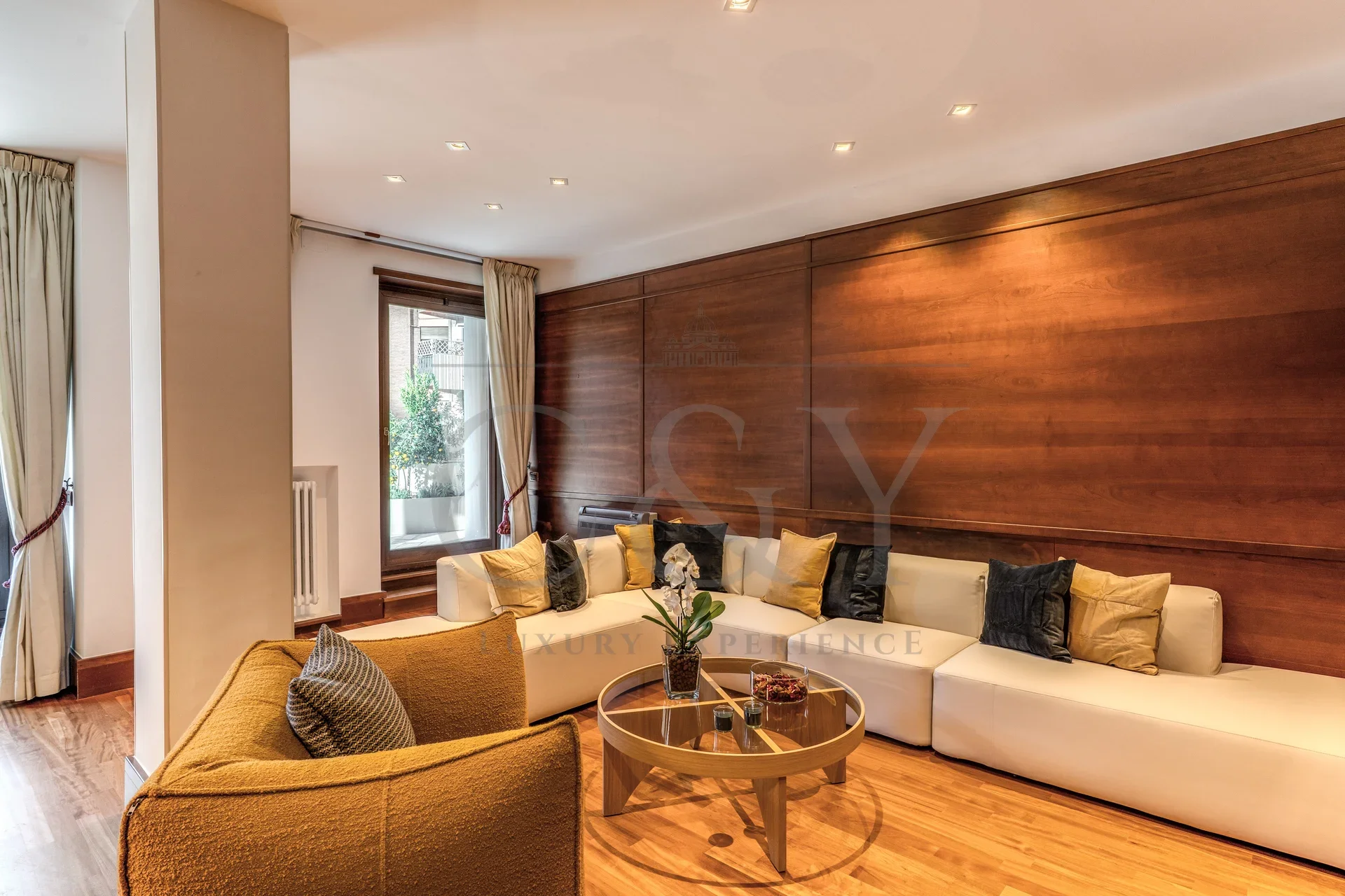 C&Y Roma - Zona living dell�appartamento Trastevere