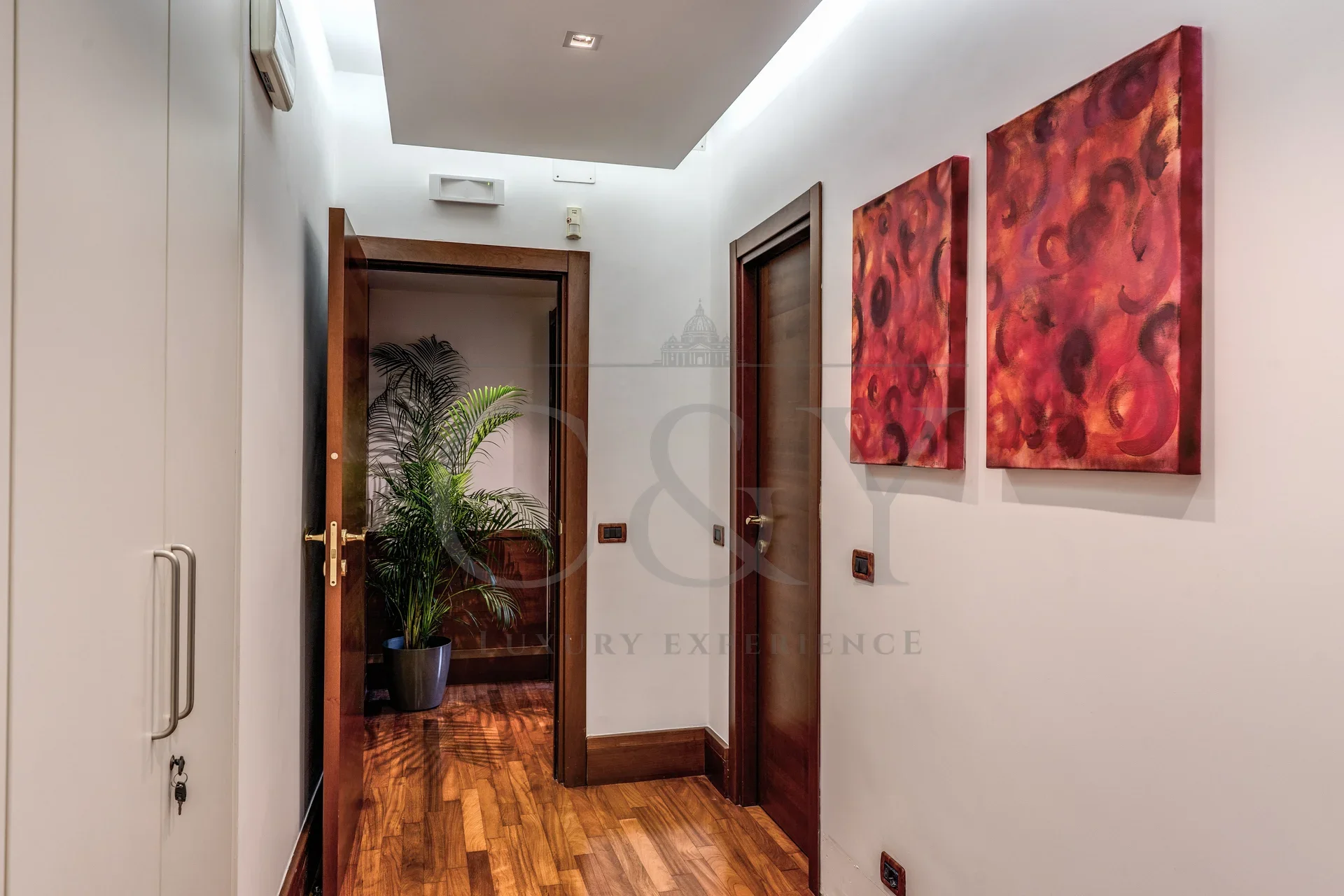 C&Y Roma - Corridoio dell�appartamento Trastevere