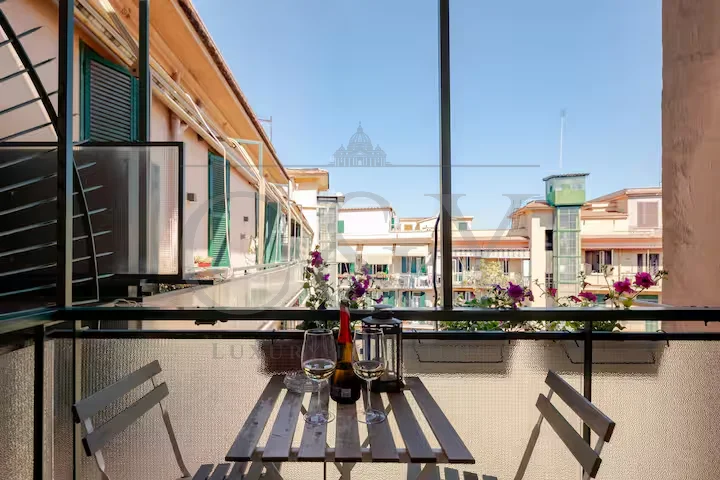 C&Y Roma - Balcone dell&rsquo;appartamento Vaticano
